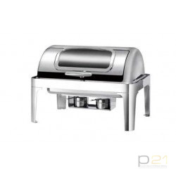 Podgrzewacz na pastę GN1/1 RollTop - lux pokrywa z