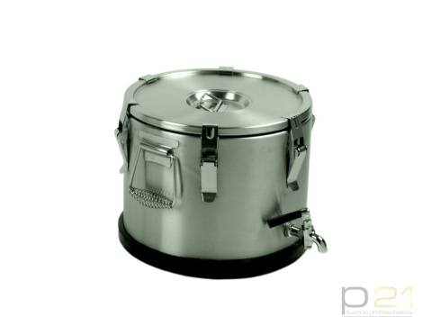 Termos stalowy - poj. 15 l (z kranem) Termos stalowy - poj. 15 l (z kranem)
