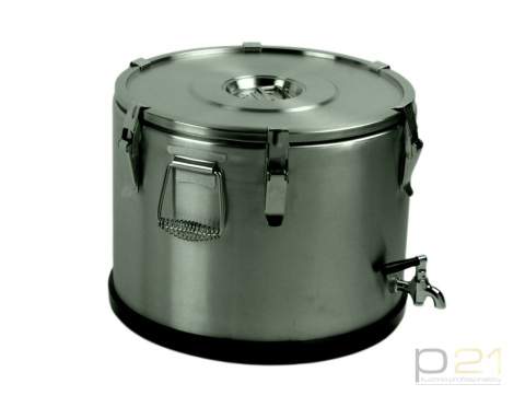 Termos stalowy - poj. 50 l (z kranem) Termos stalowy - poj. 50 l (z kranem)