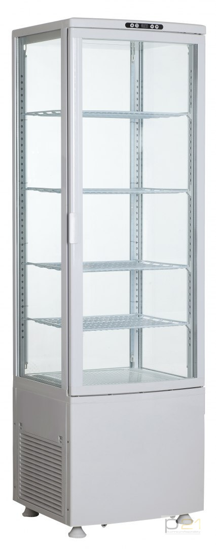 Witryna chłodnicza biała poj.235l, oświetlenie LED Witryna chłodnicza biała poj.235l, oświetlenie LED