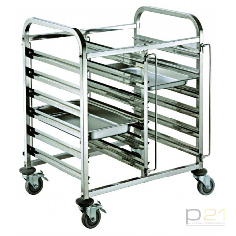 Wózek do transportu pojemników podwójny 2x10GN1/1 Wózek do transportu pojemników podwójny 2x10GN1/1