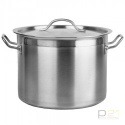 Garnek średni nierdzewny z pokrywką 19l śr.32 h25 Garnek średni nierdzewny z pokrywką 19l śr.32 h25
