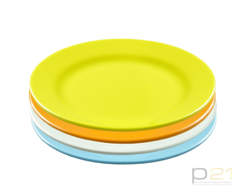Talerz płaski pomarańczowy śr.232 Talerz płaski pomarańczowy śr.232