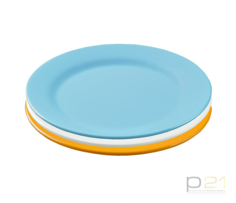 Talerz płaski pomarańczowy śr.261 Talerz płaski pomarańczowy śr.261