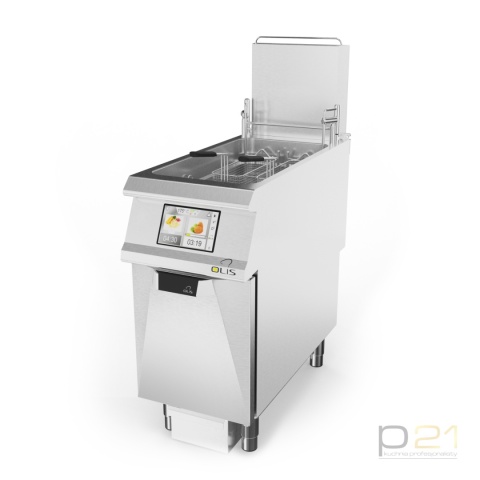 Frytownica gazowa EVO, poj. 23l, filtracja oleju, automatyczne podnoszenie koszy, 25 kW, D9223/10FRGEVFA, Olis