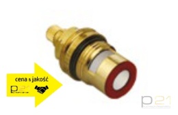 Głowica ceramiczna do baterii typu R-3/DOC-3, z gwintem lewoskrętnym, fi 8x24, czerwona, 00304000017, Monolith