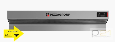 Okap K6L - 12L Pyralis, śr. 125-200mm, Pizza Group