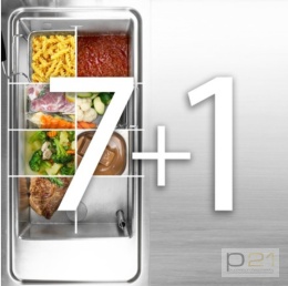 Patelnia multifunkcyjna GN2/1, Fit-pan, 20 kW, D94/10MFE, Diamante90, Olis