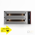 Piec do pizzy, 2-poziomowy, 4x pizza (x2), ster. elektroniczne, Pyralis PY D8, Pizza Group