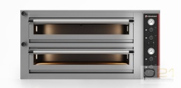 Piec do pizzy, 2-poziomowy, 6x pizza (x2), ster. manualne, Pyralis PY M12L, Pizza Group
