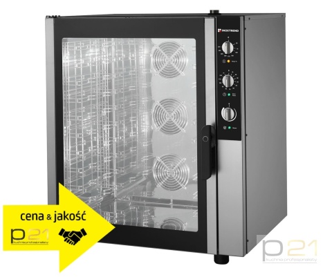 Piec konwekcyjno-parowy 10x GN1/1 (60x40), sterowanie analogowe, 11,9 kW, Verso Evo Analogic, Inoxtrend