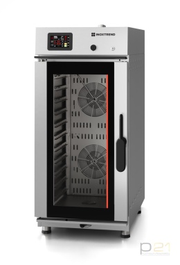 Piec konwekcyjno-parowy 11 x 1/1 GN, dotykowy wyświetlacz, 15 kW, Professional Compact 51, Inoxtrend