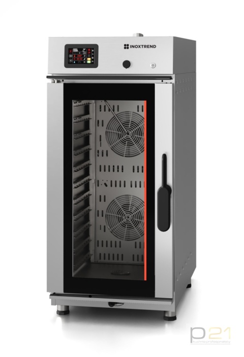 Piec konwekcyjno-parowy 11 x 1/1 GN, dotykowy wyświetlacz, 15 kW, Professional Compact 51, Inoxtrend