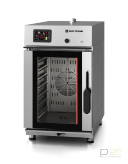 Piec konwekcyjno-parowy 7 x 1/ GN, dotykowy wyświetlacz, 8,8 kW, Professional Compact 51, Inoxtrend