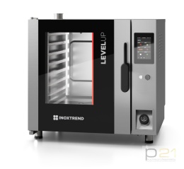 Piec konwekcyjno-parowy 7x GN1/1, sterowanie dotykowe, 8,3 kW, automatyczne mycie, Level-Up, Inoxtrend