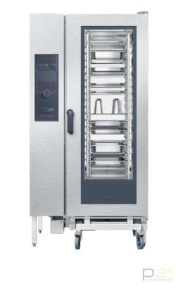 Piec konwekcyjno-parowy MULTIMAX, 20x GN1/1, 45 kW, automatyczne mycie AutocleanPRO, drzwi prawe, Eloma