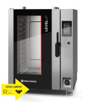 Piec konwekcyjno-parowy gazowy 11x GN1/1, sterownie dotykowe, 16 kW, automatyczne mycie, Level-Up, Inoxtrend