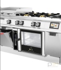 Piec konwekcyjno-parowy modułowy Helion Touch, ster. dotykowe, 4x GN1/1, dodatkowa grzałka, pod urządzenia D70, OSBH41ETLT, Olis