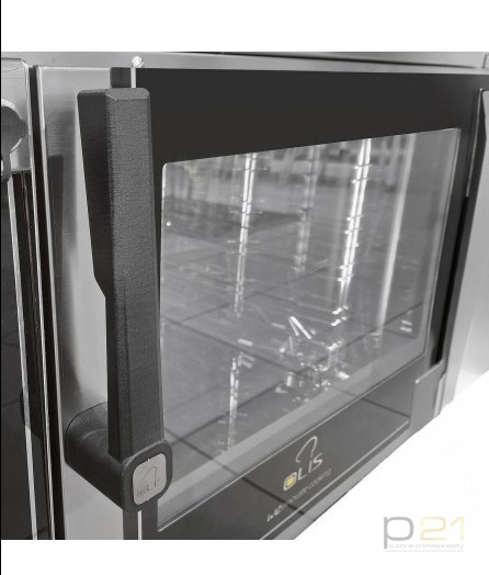 Piec konwekcyjno-parowy modułowy Helion Touch, ster. dotykowe, 4x GN1/1, dodatkowa grzałka, pod urządzenia D70, OSBH41ETLT, Olis