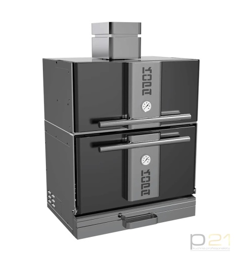 Piec opalany węglem drzewnym z szafką 300C