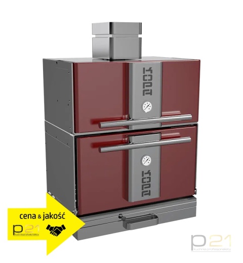 Piec opalany węglem drzewnym z szafką 300C