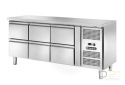 Stół chłodniczy 6-szufladowy, agregat z boku, AK3104-15TN, Amitek