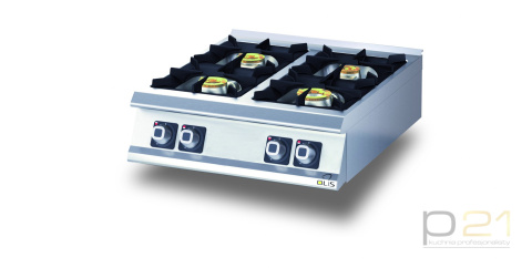 Kuchnia gazowa 4-palnikowa 18,2 kW, bez podstawy, Diamante 700, Olis Kuchnia gazowa 4-palnikowa 18,2 kW, bez podstawy, Diamante 700, Olis