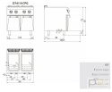 Makaroniarka gazowa 2 x 28 l, 21,2 kW, Diamante 700, Olis Makaroniarka gazowa 2 x 28 l, 21,2 kW, Diamante 700, Olis