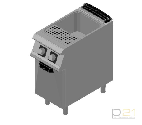 Makaroniarka gazowa 26 l, manualny wlew wody, 10,5 kW, Diamante 700, Olis Makaroniarka gazowa 26 l, manualny wlew wody, 10,5 kW, Diamante 700, Olis