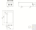 Bemar elektryczny, 1,8 kW, 1x GN1/3 + 1x GN1/1, bez podstawy, Diamante 90, Olis Bemar elektryczny, 1,8 kW, 1x GN1/3 + 1x GN1/1, bez podstawy, Diamante 90, Olis