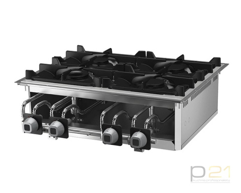 Kuchnia gazowa 4-palnikowa, 21,9 kW, Drop-In 70, Olis Kuchnia gazowa 4-palnikowa, 21,9 kW, Drop-In 70, Olis