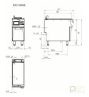 Patelnia multifukncyjna, poj. 1 x GN 1/1, 10 kW, Diamante 90, Olis