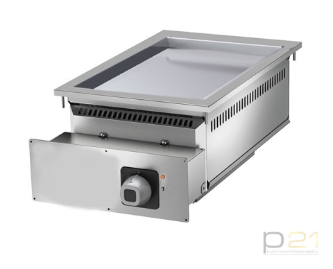 Płyta grillowa gładka, chromowana, 5,4 kW, Drop-In 70, Olis Płyta grillowa gładka, chromowana, 5,4 kW, Drop-In 70, Olis
