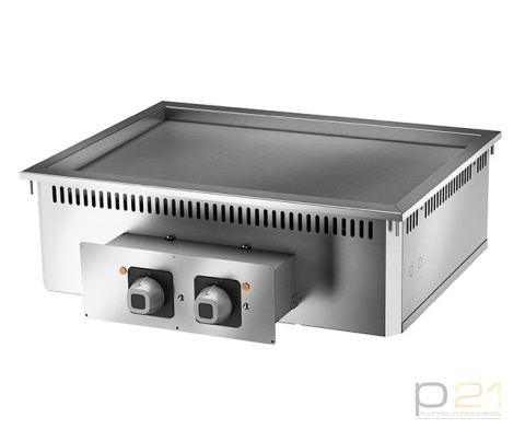 Płyta grillowa gładka, chromowana, 7,5 kW, Drop-In 70, Olis Płyta grillowa gładka, chromowana, 7,5 kW, Drop-In 70, Olis