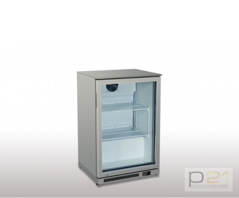 Chlodziarka barowa 1-drzwiowa poj. 126l, nierdzewna Chlodziarka barowa 1-drzwiowa poj. 126l, nierdzewna