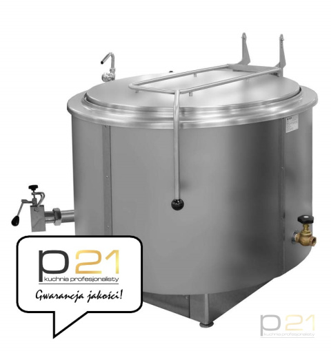Okrągły kocioł warzelny, parowy, poj. 300l, max. 170 kg/h pary, RKD-301, Gasztrometal Okrągły kocioł warzelny, parowy, poj. 300l, max. 170 kg/h pary, RKD-301, Gasztrometal