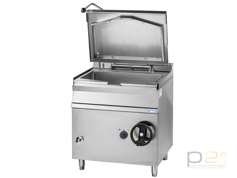 Patelnia przechylna, elektryczna, poj. 80l, 12 kW, dno Inox, EBS85.98 Inox, Gasztrometal Patelnia przechylna, elektryczna, poj. 80l, 12 kW, dno Inox, EBS85.98 Inox, Gasztrometal