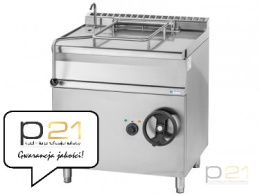 Patelnia przechylna, gazowa, poj. 50l, 10,3 kW, dno Inox, GBS50.78 Inox, Gasztrometal