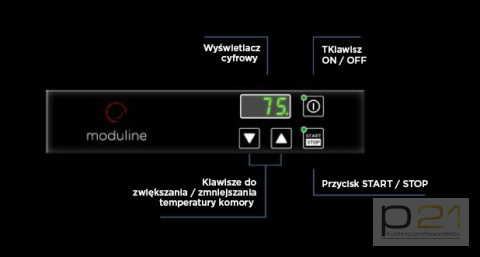 Urządzenie do statycznego utrzymywania ciepła 8+8x GN2/1 (16+16x GN1/1), sterowanie elektroniczne, Moduline Urządzenie do statycznego utrzymywania ciepła 8+8x GN2/1 (16+16x GN1/1), sterowanie elektroniczne, Moduline