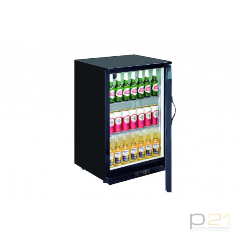Witryna chłodnicza barowa, pełna, 1-drzwi uchylna, lakierowana, poj. 128 l Witryna chłodnicza barowa, pełna, 1-drzwi uchylna, lakierowana, poj. 128 l