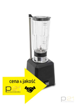 Blender barmański, czarny, dzbanek poliwęglanowy, poj. 1,5l,, T83, Quamar