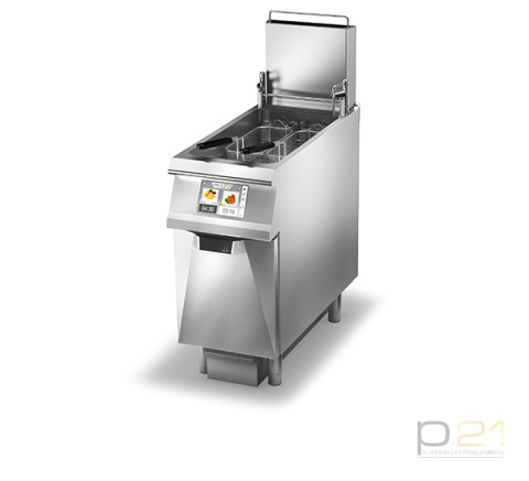 Frytownica gazowa EVO, poj. 23l, filtracja oleju, automatyczne podnoszenie koszy,25 kW, Olis Frytownica gazowa EVO, poj. 23l, filtracja oleju, automatyczne podnoszenie koszy,25 kW, Olis