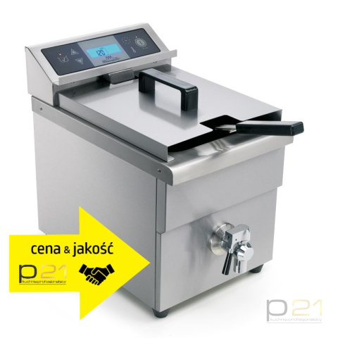 Frytownica indukcyjna 1x 8l, z kranem, Klondike 8R, Sirman Frytownica indukcyjna 1x 8l, z kranem, Klondike 8R, Sirman