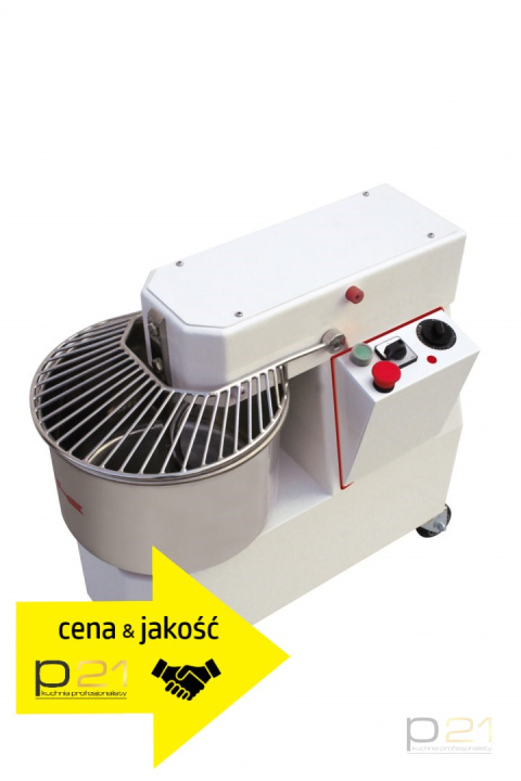 Mikser spiralny poj. 22 l, stała dzieża, 2 prędkości, IF 22 2V, Pizza Group