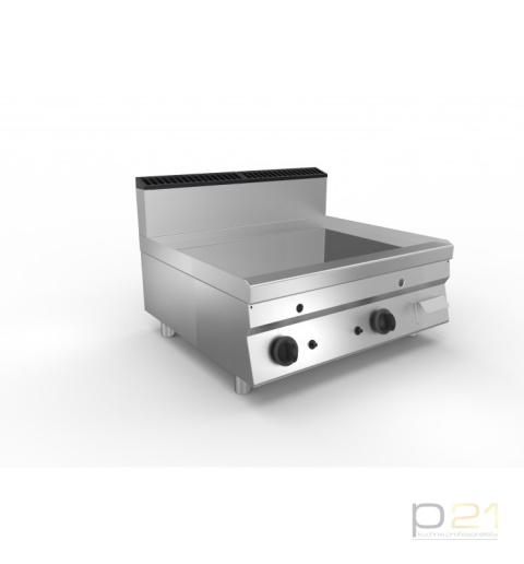 Płyta grillowa gazowa, gładka, chromowana, 13 kW, nastawna, 800x700, P21 Proxy70 Płyta grillowa gazowa, gładka, chromowana, 13 kW, nastawna, 800x700, P21 Proxy70