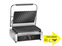 Grill kontaktowy pojedynczy, 340x230 mm, płyta gładka, PG35L, Amitek Grill kontaktowy pojedynczy, 340x230 mm, płyta gładka, PG35L, Amitek