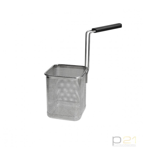 Kosz GN1/6 do makaroniarki na podstawie 28l, rączka prawa, P21 Proxy70 Kosz GN1/6 do makaroniarki na podstawie 28l, rączka prawa, P21 Proxy70