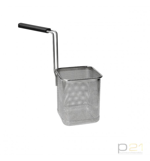 Kosz GN1/6 do makaroniarki na podstawie, lewa rączka, P21 Proxy70 Kosz GN1/6 do makaroniarki na podstawie, lewa rączka, P21 Proxy70