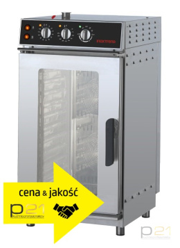 Piec konwekcyjno-parowy 11 x 1/1 GN, sterowanie analogowe, 15 kW, Professional Compact 51, Inoxtrend