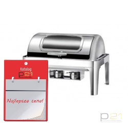Podgrzewacz na pastę GN1/1 RollTop - lux pokrywa z